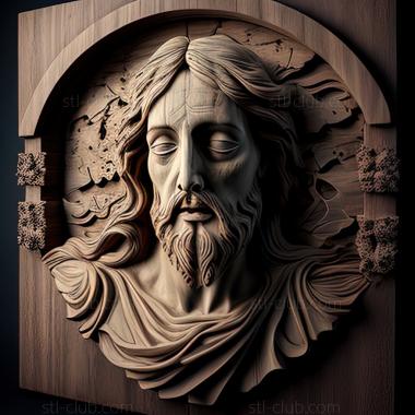 3D model st jesus (STL)